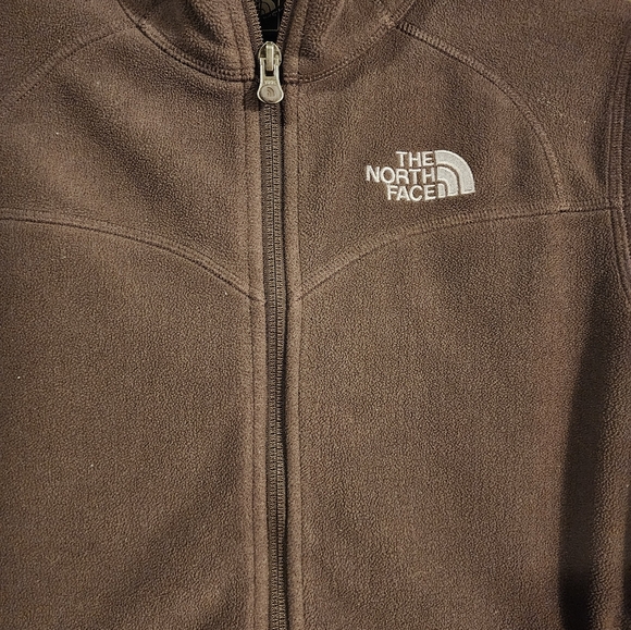 The North Face Windfall Womens Brown Fleece Jacket - Picture 2 of 8